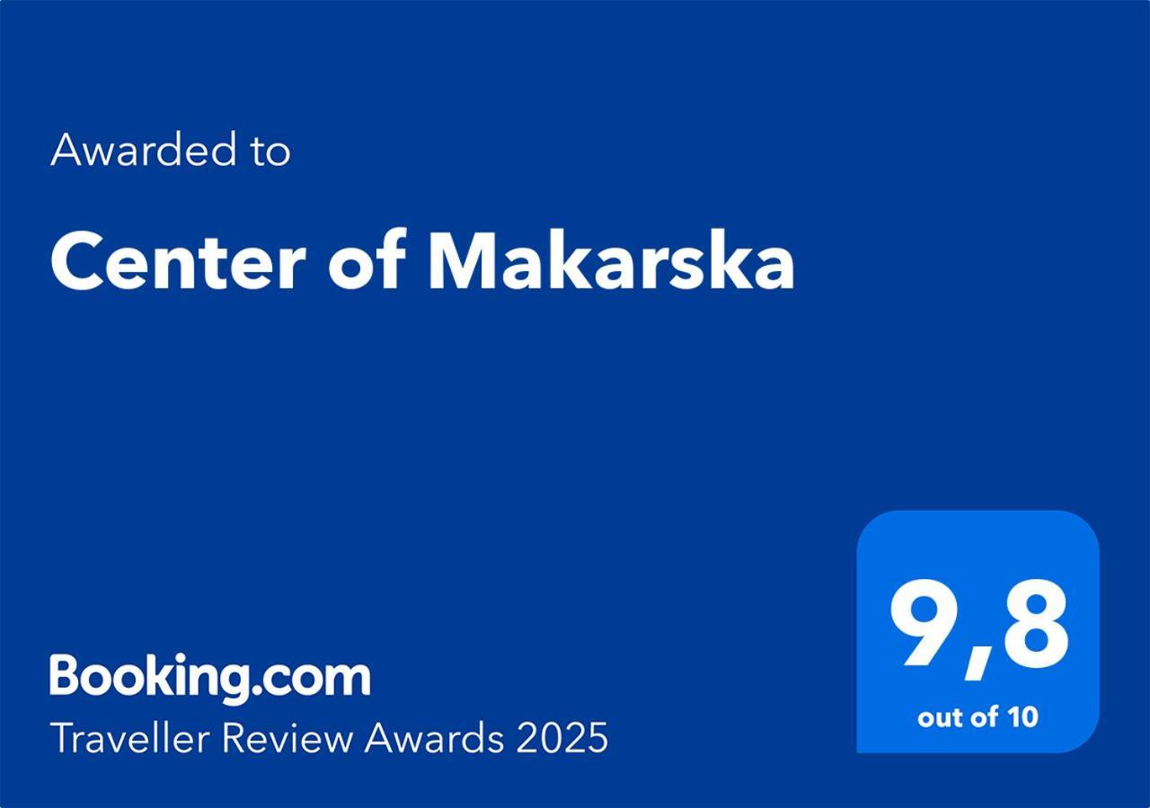 Center Of Makarska Apartment Ngoại thất bức ảnh